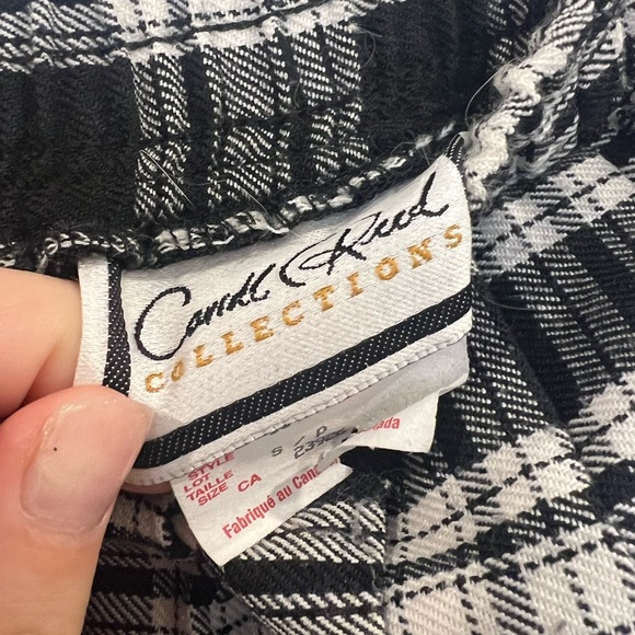 Black and white plaid outlander maxi skirt - Picture 2 of 4